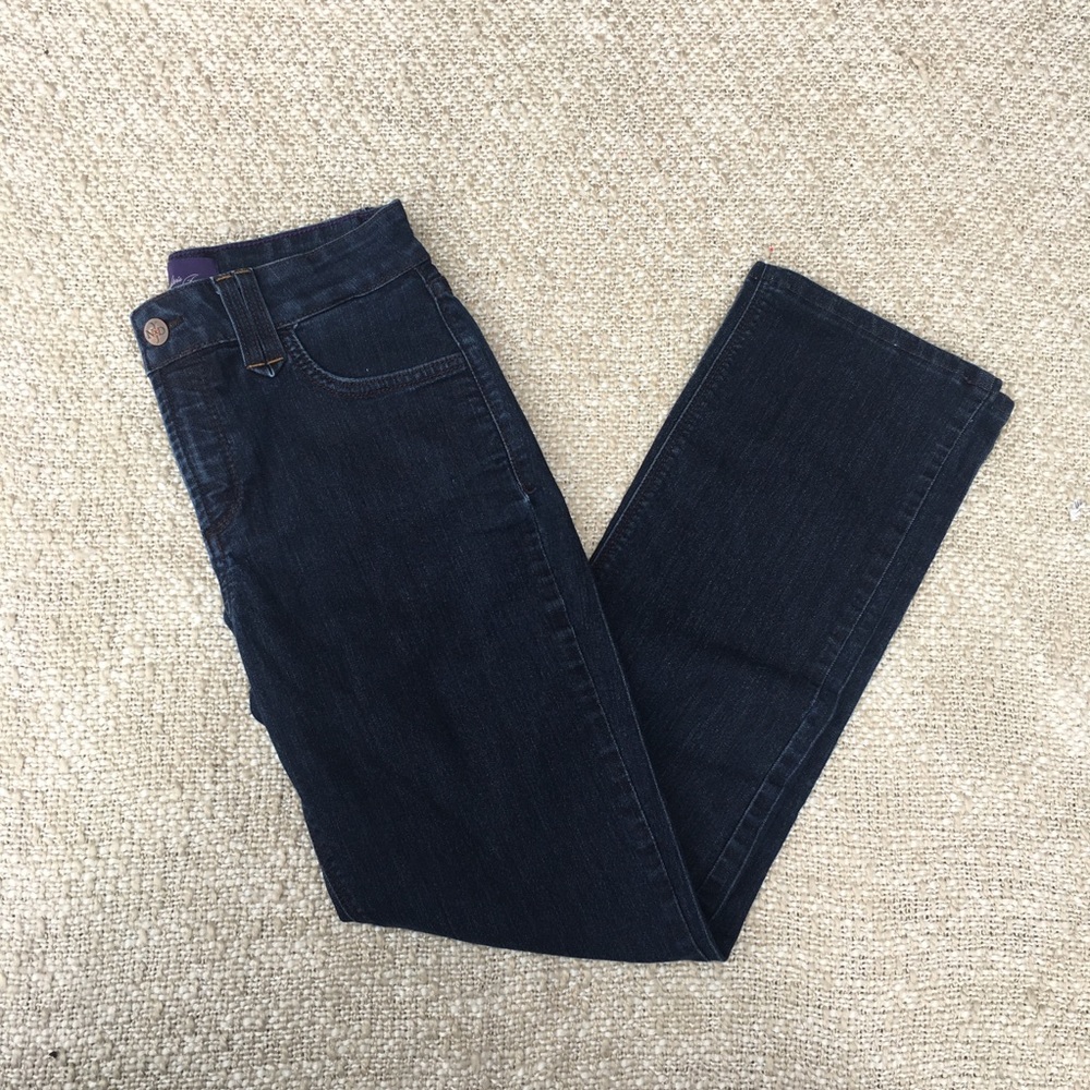NYDJ | Not Your Daughters straight leg dark wash jeans